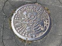 汚水マンホールの画像