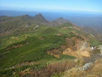 夕張岳の高山植物群落及び蛇紋岩メランジュ帯の画像