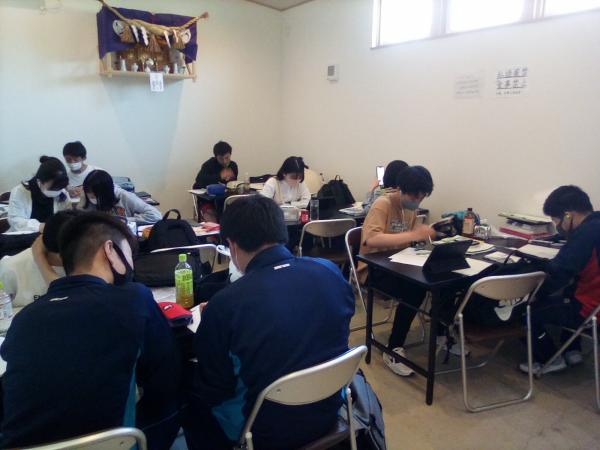 自主学習の様子
