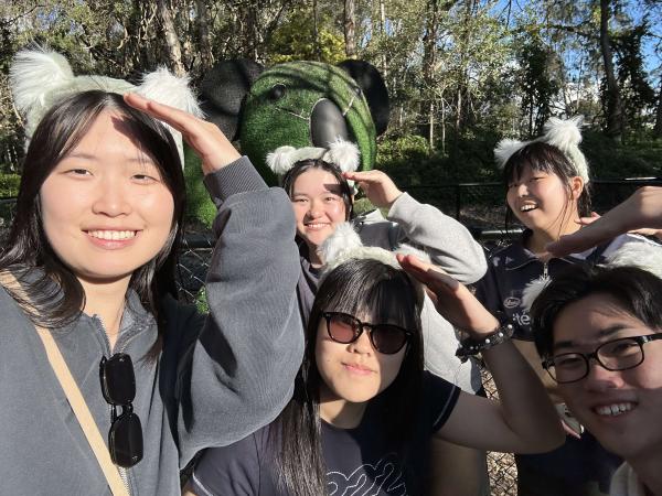 海外短期留学の様子