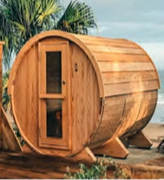 【バレル型サウナの例】