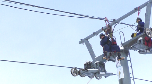 リフト救助訓練1